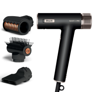 Shark SpeedStyle Pro 3 in 1 High Velocity Hair Dryer System for Straight and Wavy Hair | HD731UK