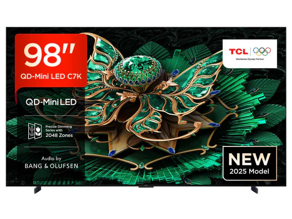 TCL 98"Mini LED with B&O Speakers | 98C7K