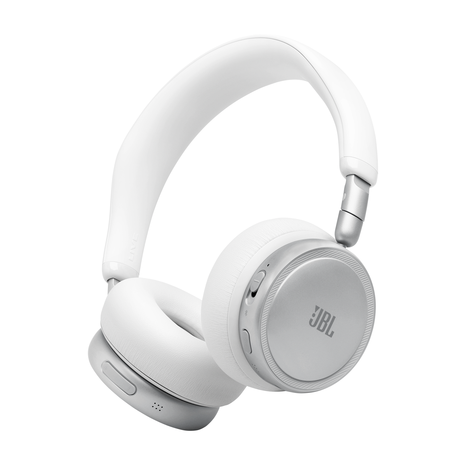 JBL Live 680NC Wireless On-Ear Noise-Cancelling Headphones White product image
