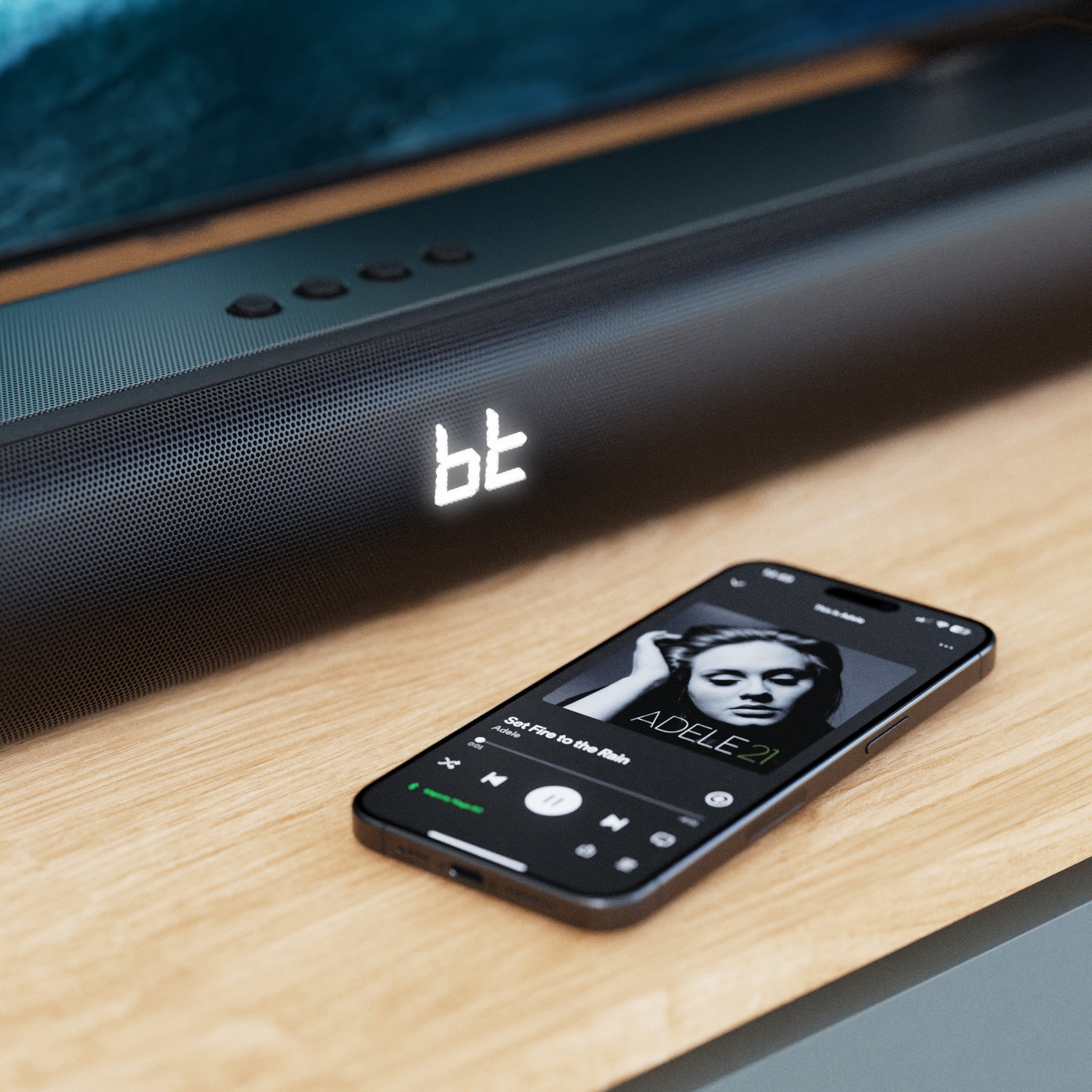 Majority Naga 60 Bluetooth Soundbar, Black - official product image