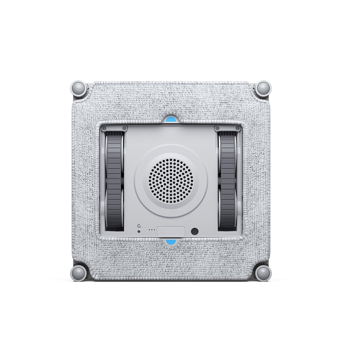Ecovacs WINBOT Mini Window Cleaning Robot - Grey - underside with cleaning pad