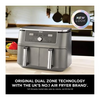Ninja 9.5 Litre Foodi Max Dual Zone Air Fryer - All Black | DZ400UK