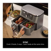Ninja 9.5 Litre Foodi Max Dual Zone Air Fryer - All Black | DZ400UK