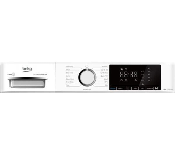 Beko 8kg 1200 Spin Washing Machine | BW1O3821W