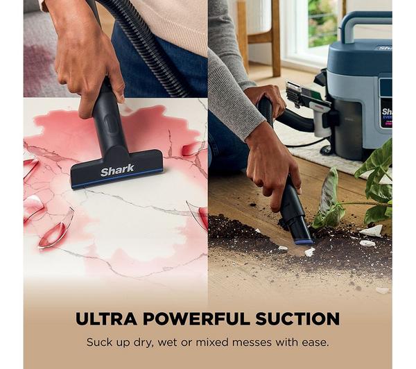 Shark EveryMess Portable 3-in-1 Stain Eliminator 2kg Wet Dry Vacuum | VX110UK