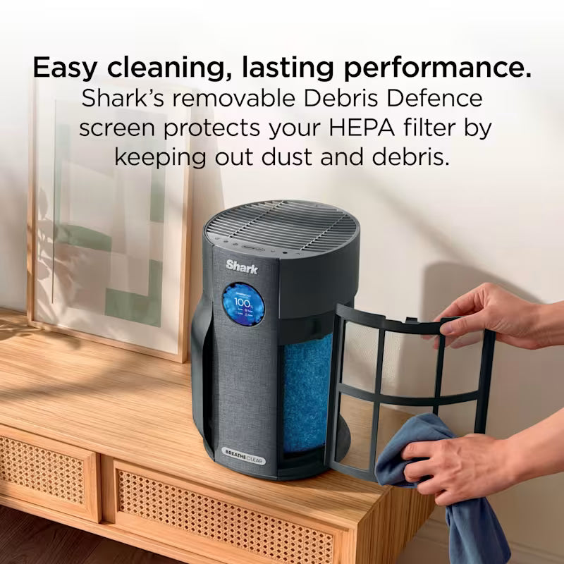 Shark BreatheClear with NeverChange6 Air Purifier Charcoal product image