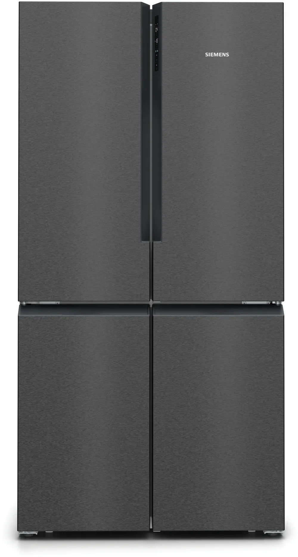 Siemens IQ300 French Door Bottom freezer, multi door 183 x 90.5 cm Brushed black steel antiFingerprint, Total noFrost | KF96NAXEAG