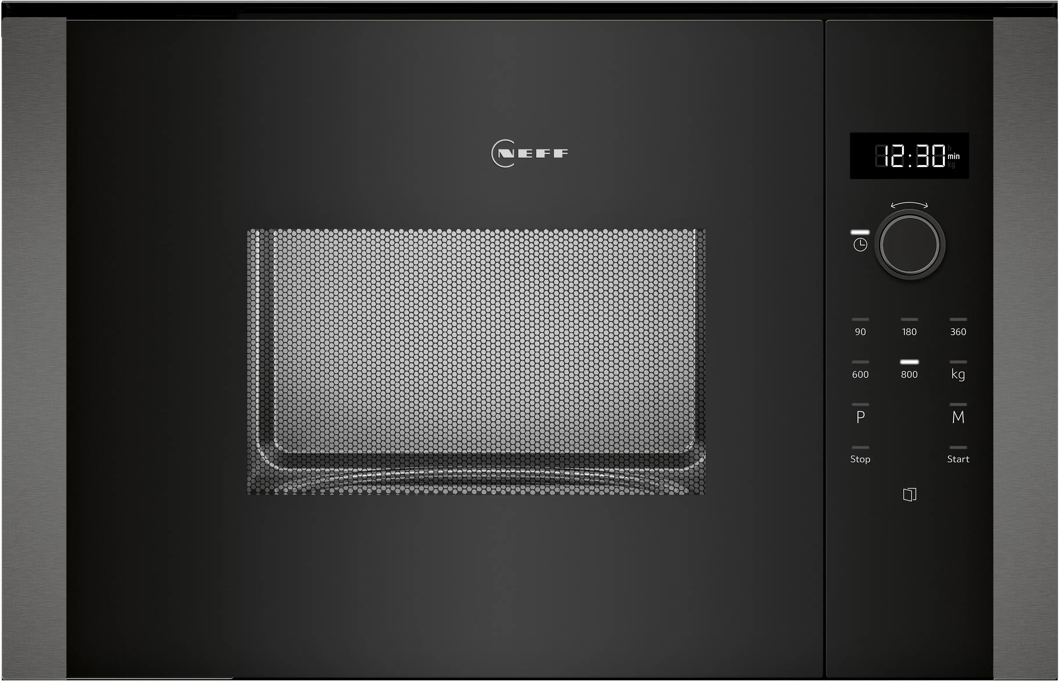 NEFF N50 HLAWD23G0B built-in microwave oven in Graphite-Grey