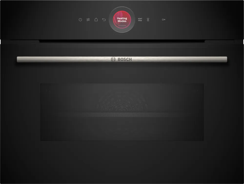 Bosch Series 8 60cm 45 litre built in single oven with microwave function | CMG7241B1B