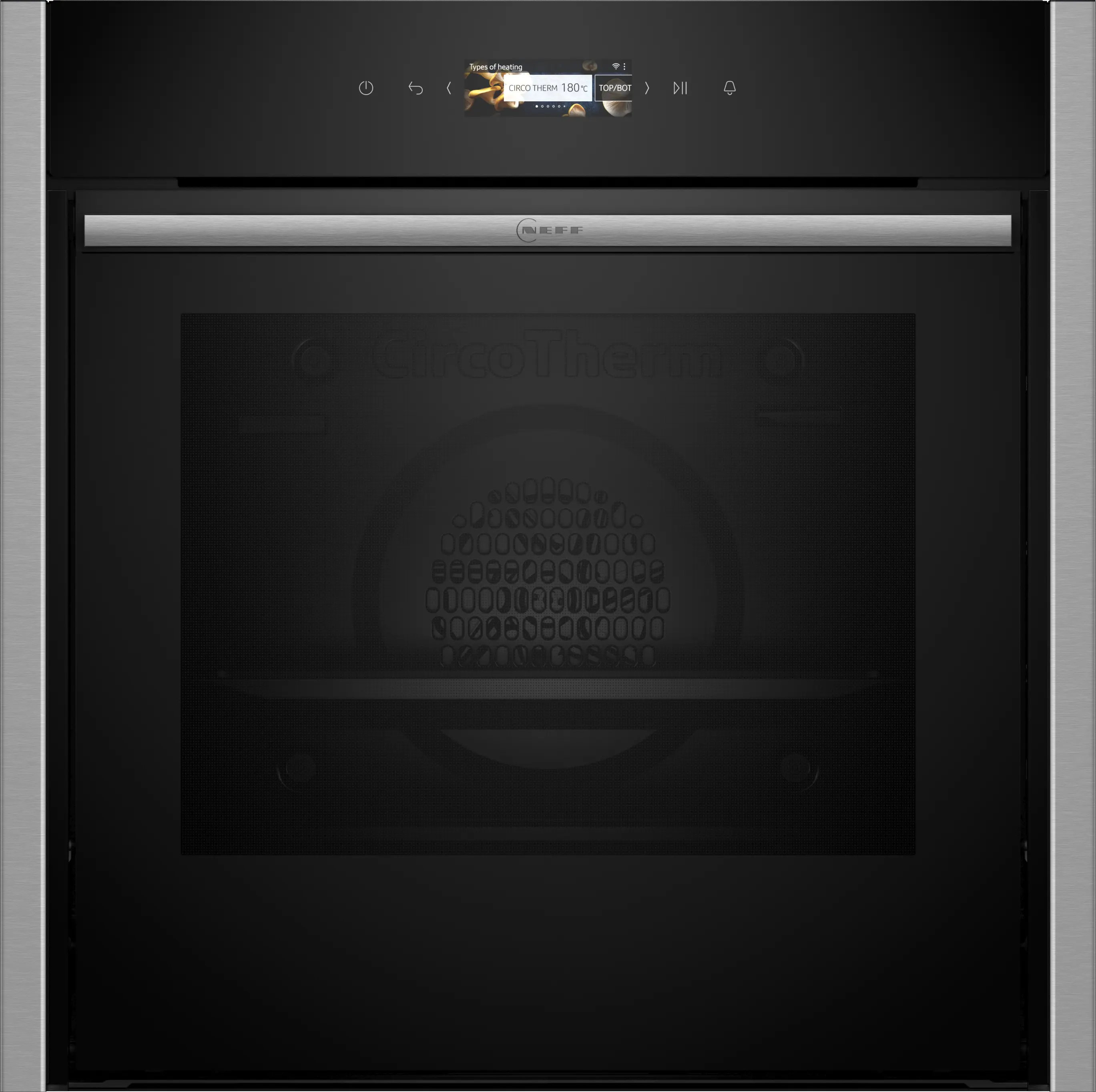 NEFF B54CR71N0B N70 Slide&Hide pyrolytic single oven in Stainless Steel