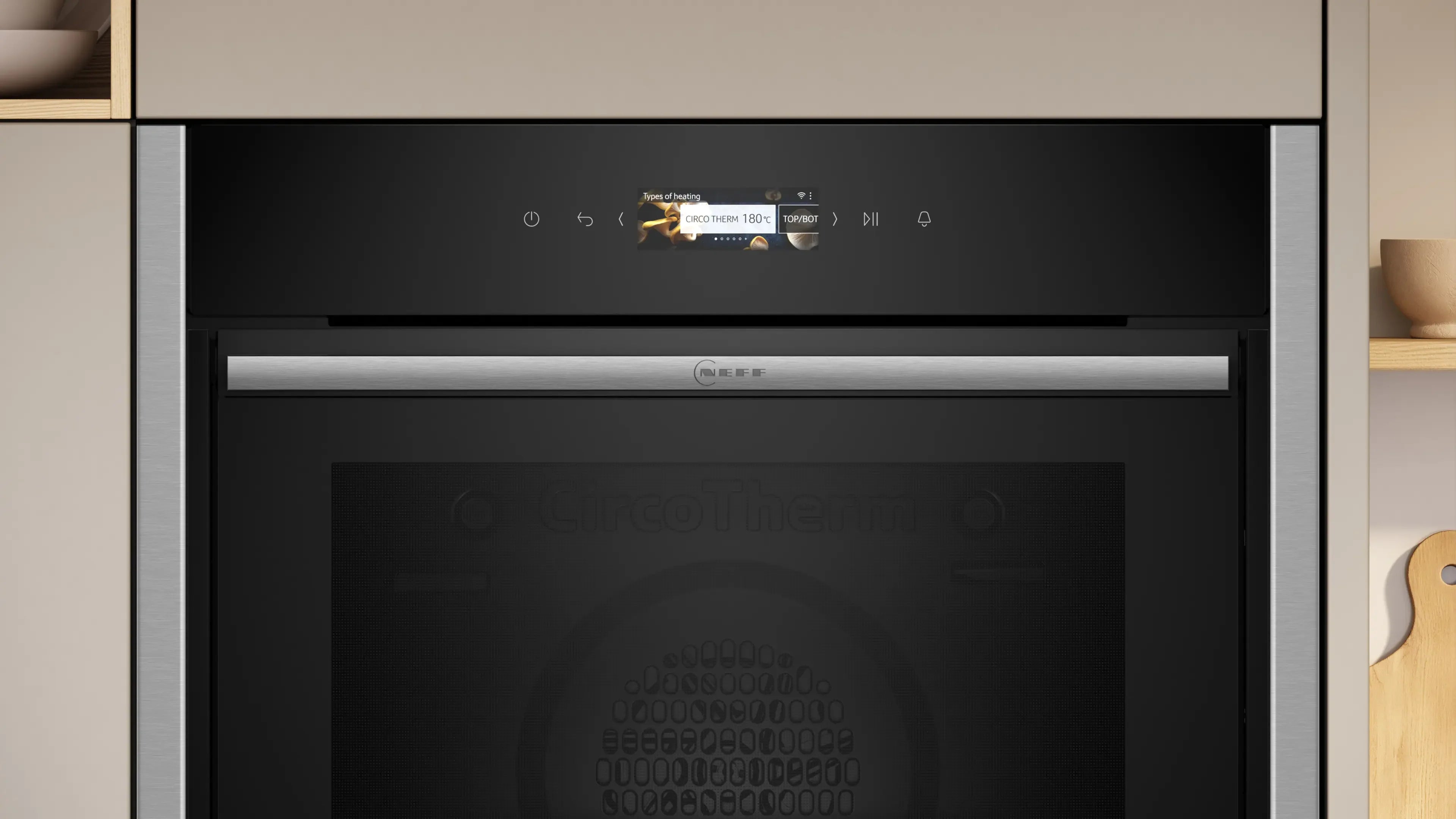 NEFF B54CR71N0B N70 Slide&Hide pyrolytic single oven in Stainless Steel