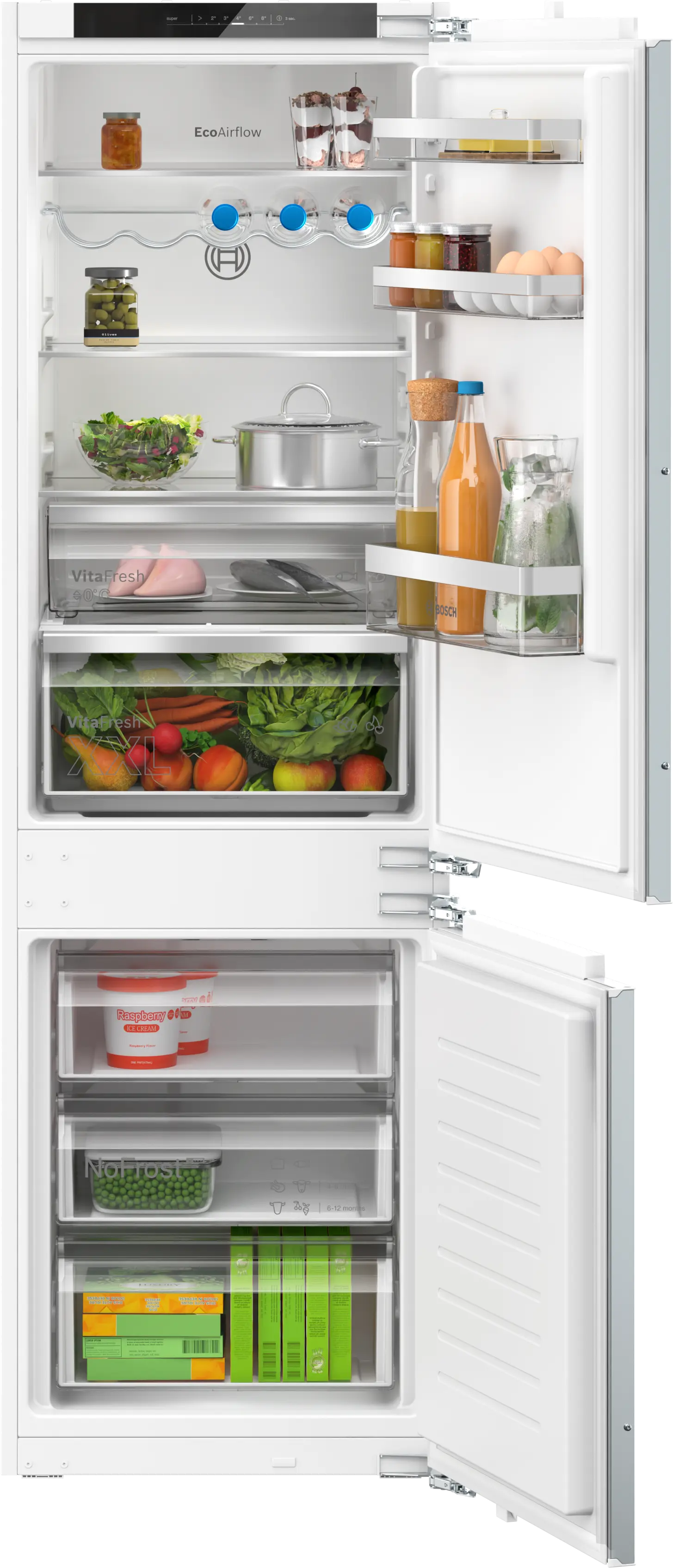 Bosch Series 4 260L Built-In Fridge Freezer | KIN86VFE0G