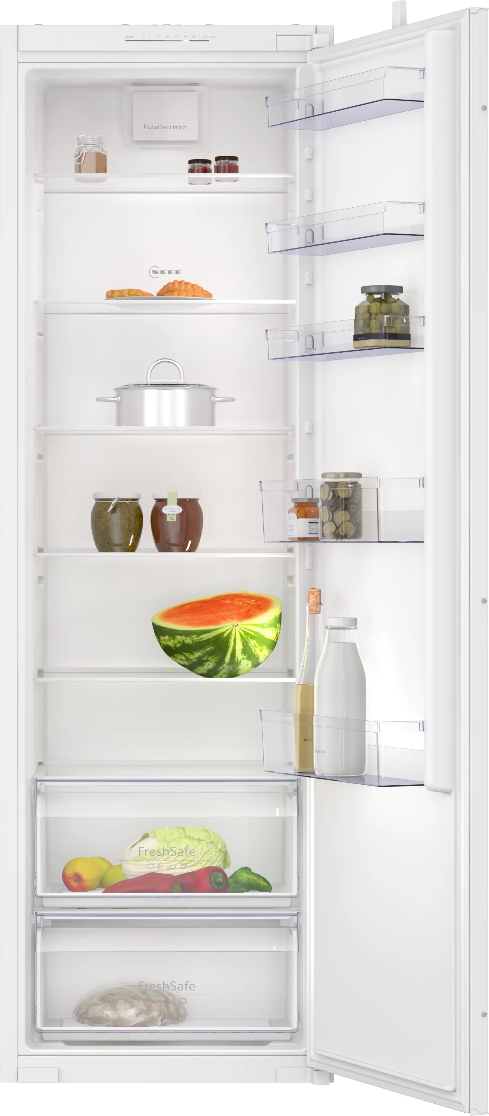 NEFF N30 KI1811SE0G built-in larder fridge in White