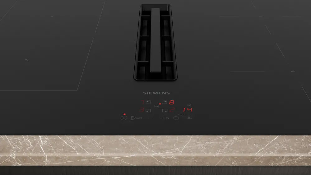 Siemens iQ30 80 cm Induction Hob with Integrated Ventilation | ED811BS16E