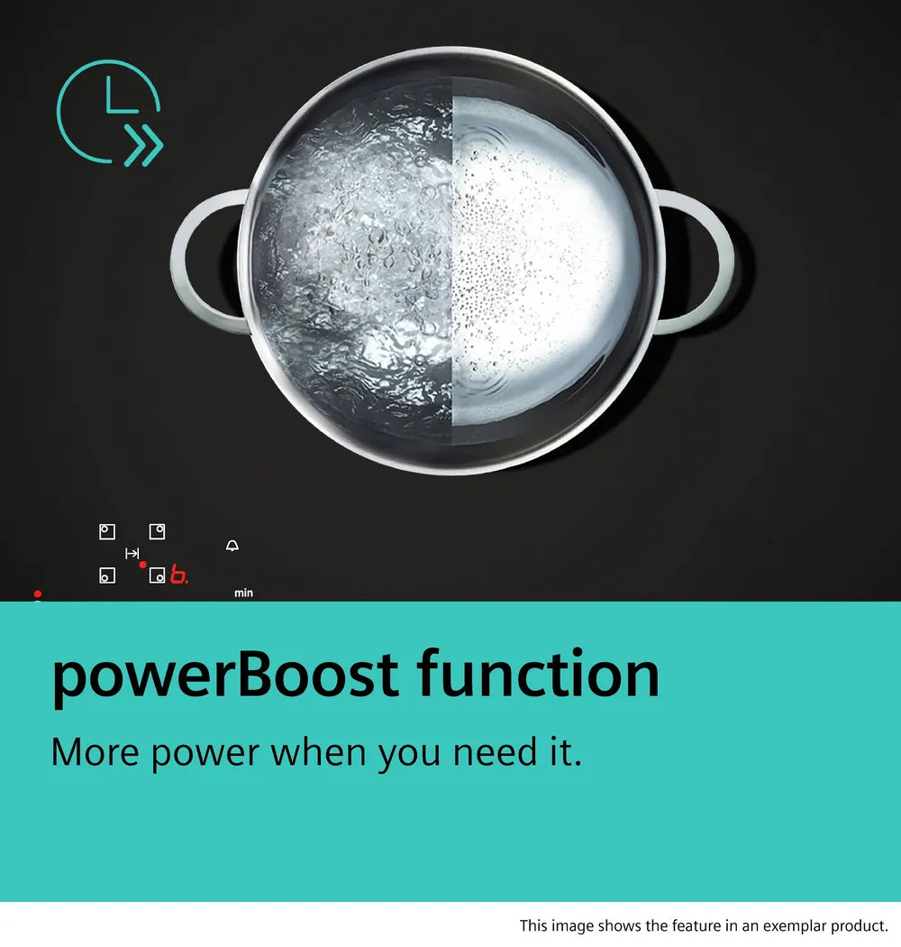 Siemens iQ500 80 cm Induction Hob – Black | ED851HWB1E