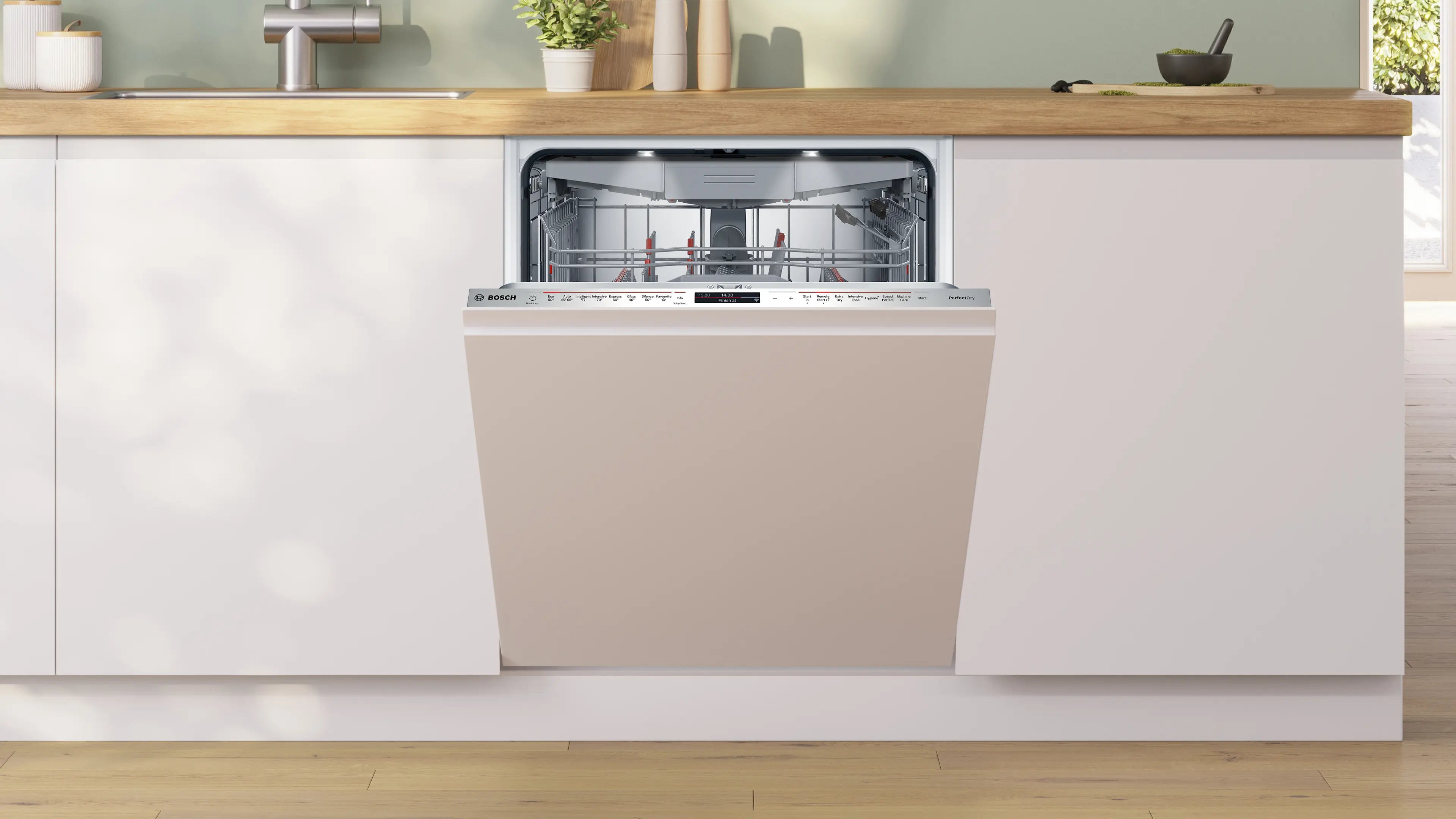 Bosch SMD8YCX03G Series 8 fully integrated 60cm dishwasher