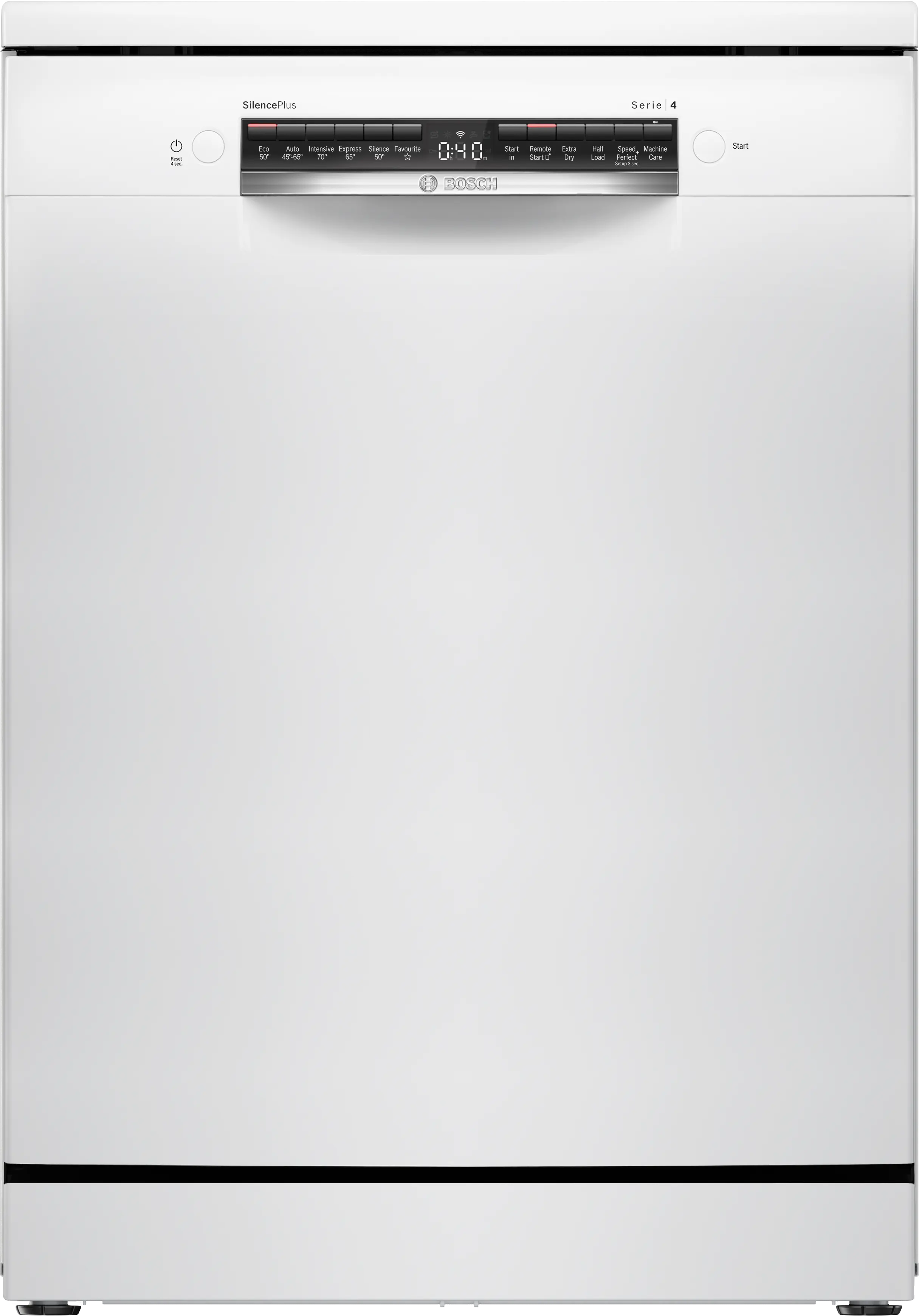 Bosch SMS4EKW06G Series 4 freestanding 60cm dishwasher in White