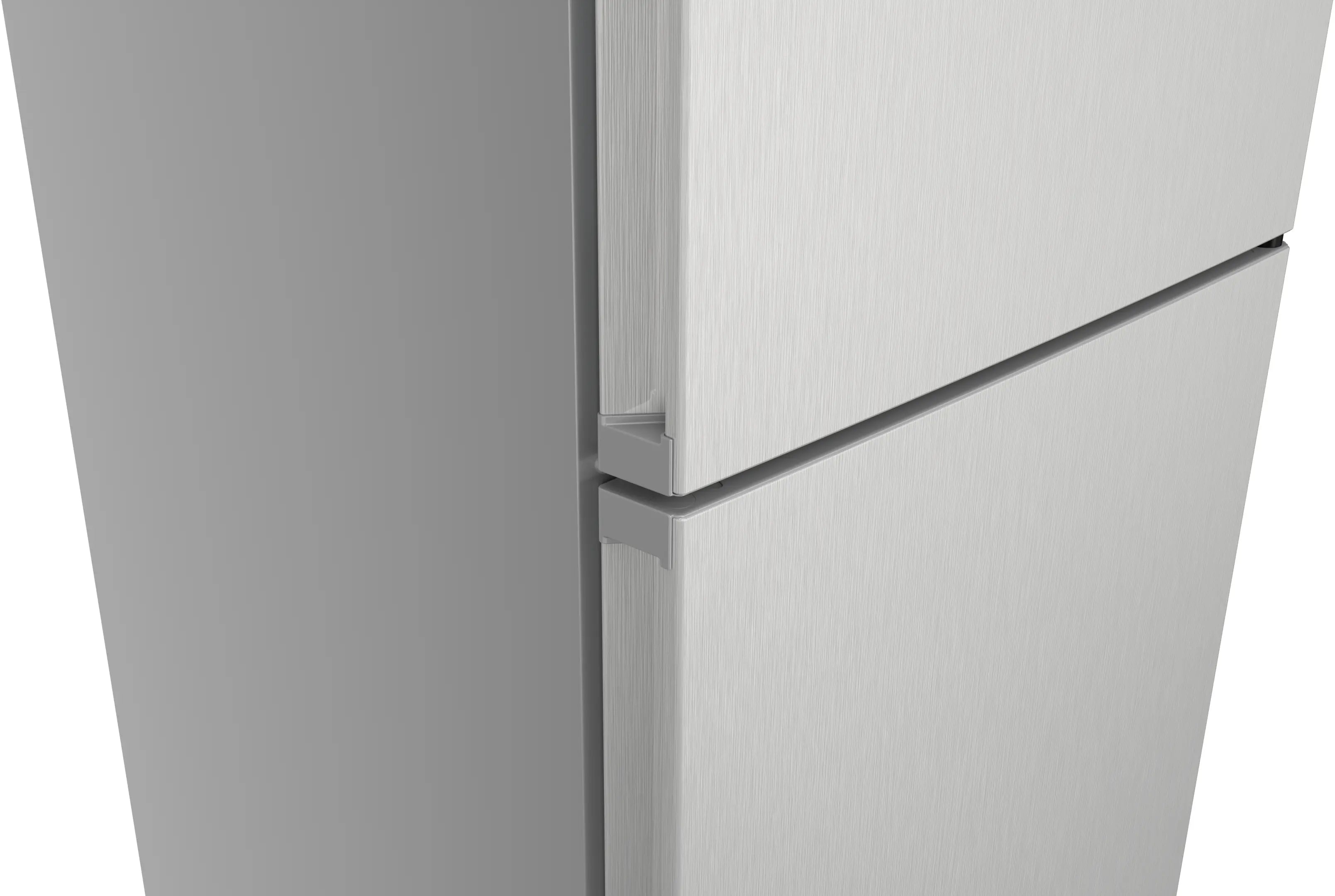 Bosch KGN392LBFG Series 4 freestanding fridge freezer in Stainless Steel Look