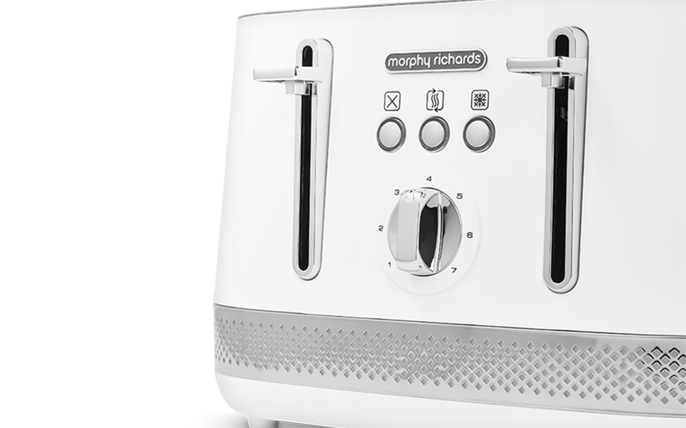 Morphy Richards Illumination Toaster 4-Slice White product image