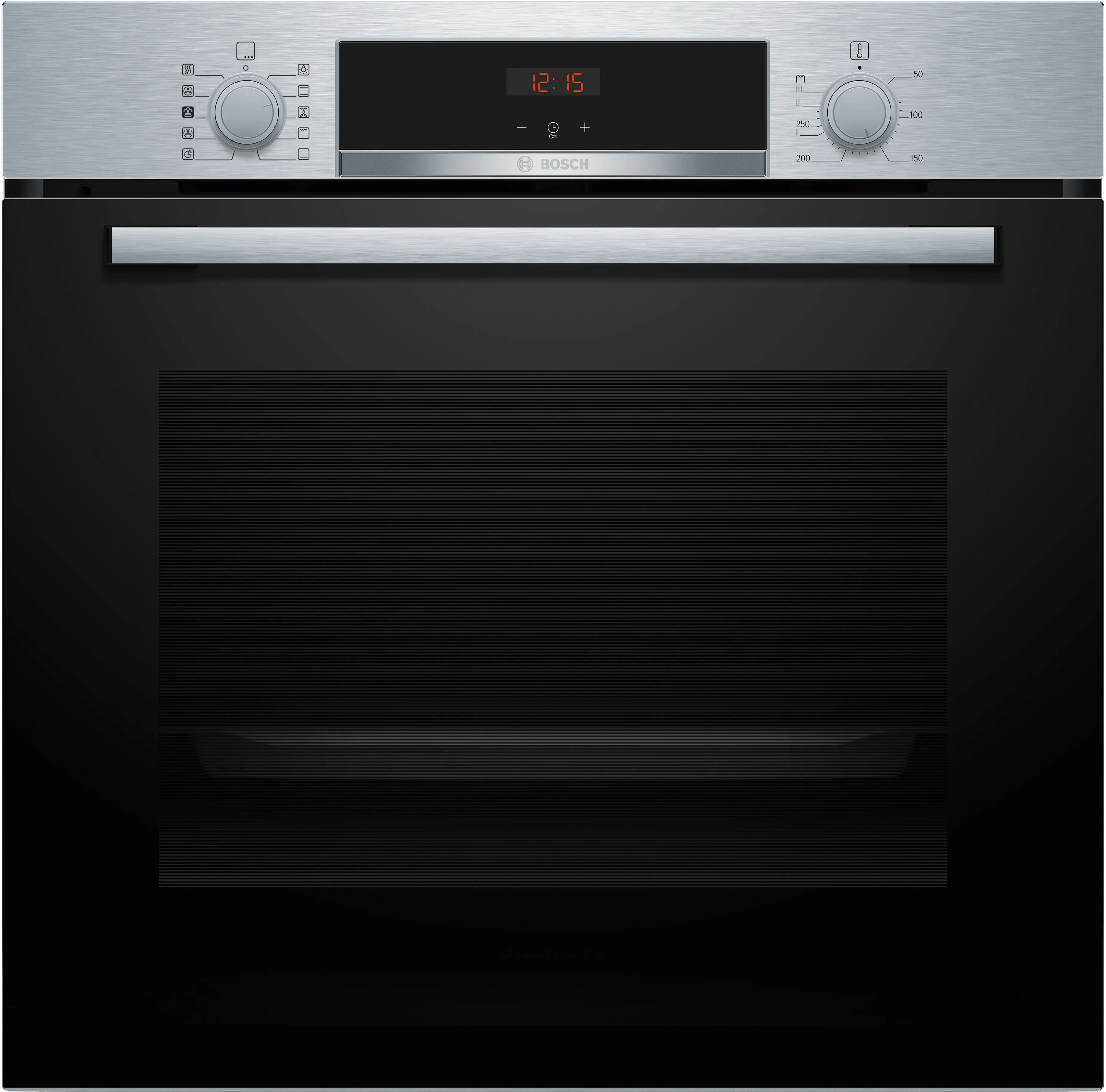 Bosch Series 4 Built-In Single Oven with Added Steam - Stainless Steel | HQA534BS3B