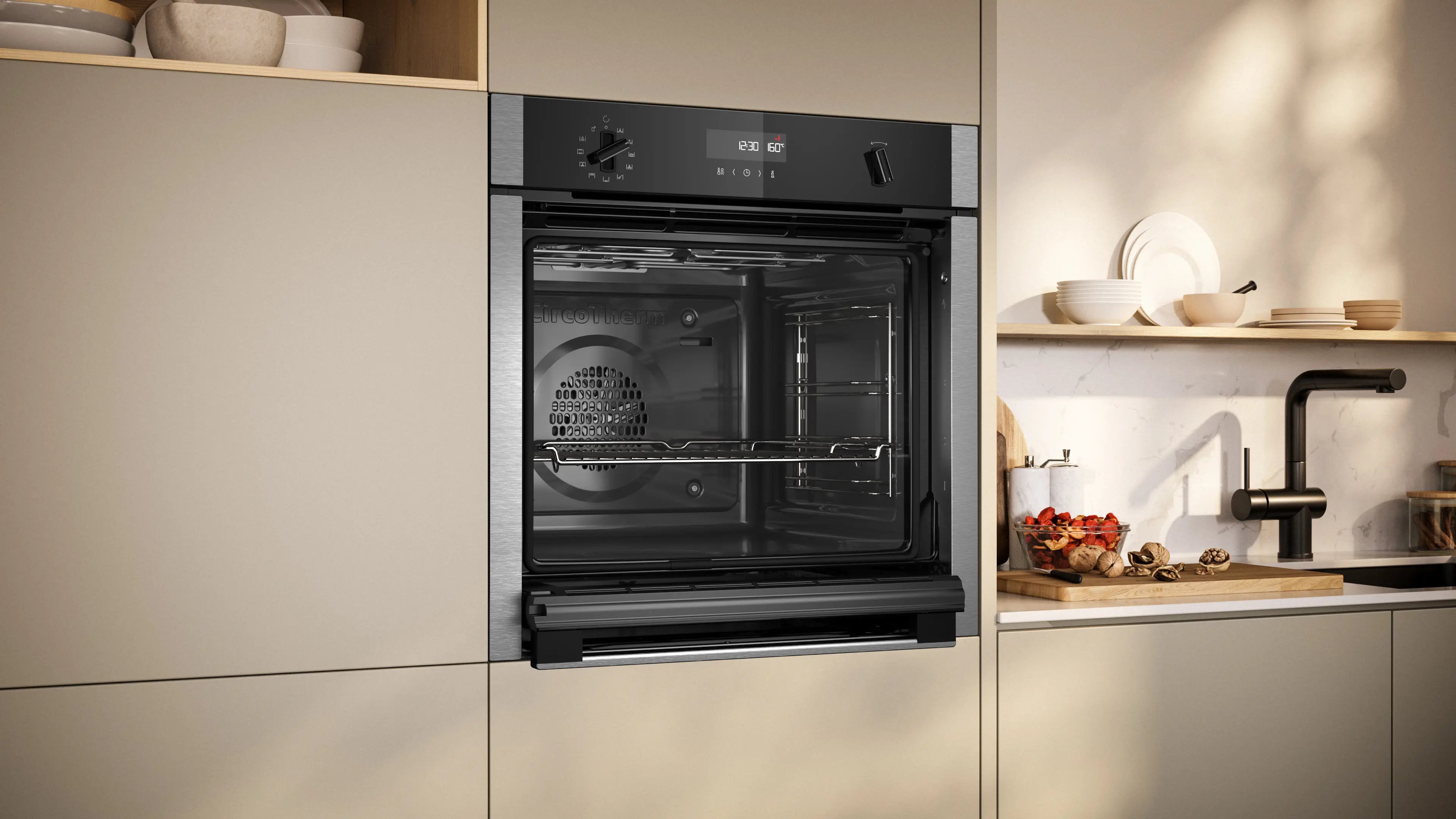 NEFF N50 B6ACH7AN7B Slide&Hide pyrolytic single oven in Stainless Steel