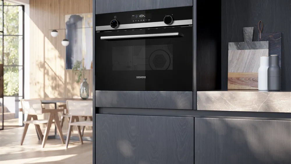 Siemens iQ500 Built‑In Combination Microwave Oven – Stainless Steel | CM585AGS1B