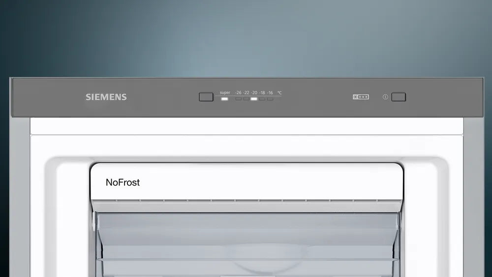 Siemens iQ300 242 L Freestanding Upright Freezer - Stainless steel | GS36NVIEPG