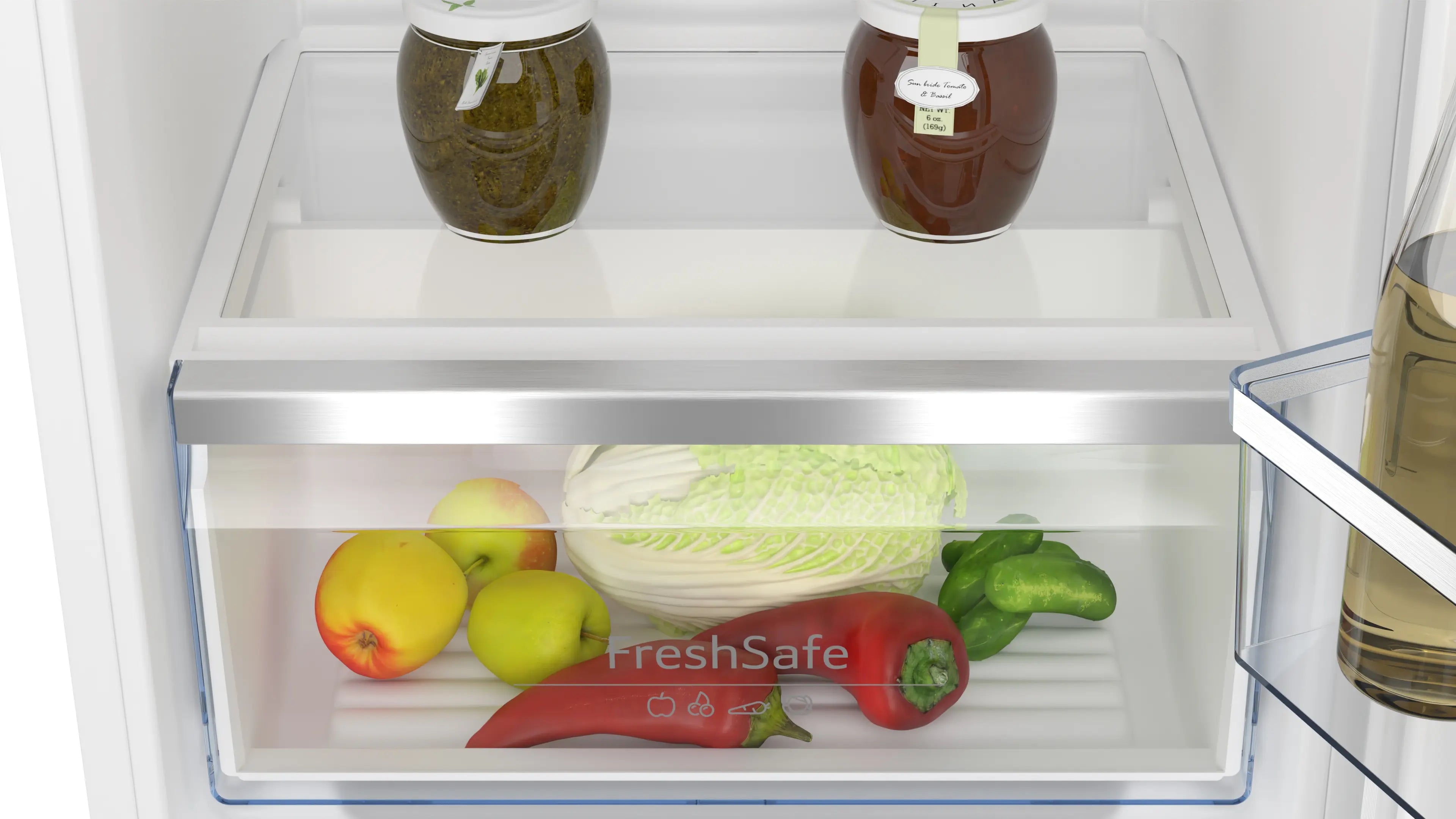 NEFF KI1412FE1G N50 built-in larder fridge, 122cm niche