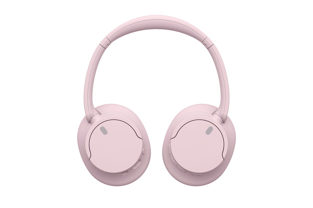 Sony WH-CH720N Noise Cancelling Wireless Over-Ear Headphones - Pink - swivel and side profile