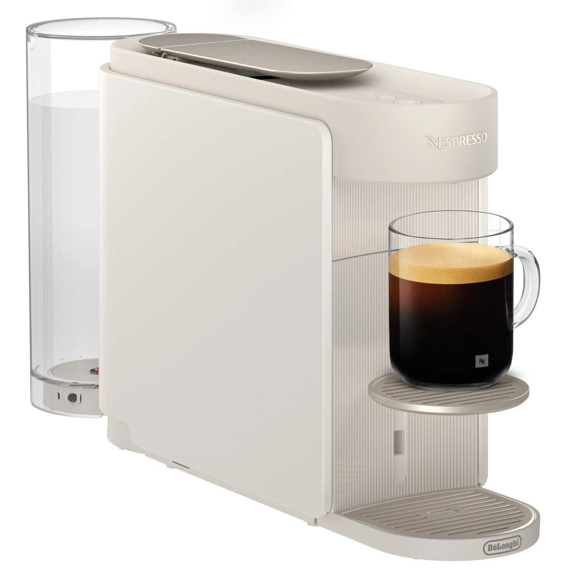 De'Longhi Nespresso Vertuo Up Coffee Machine - White - angled view