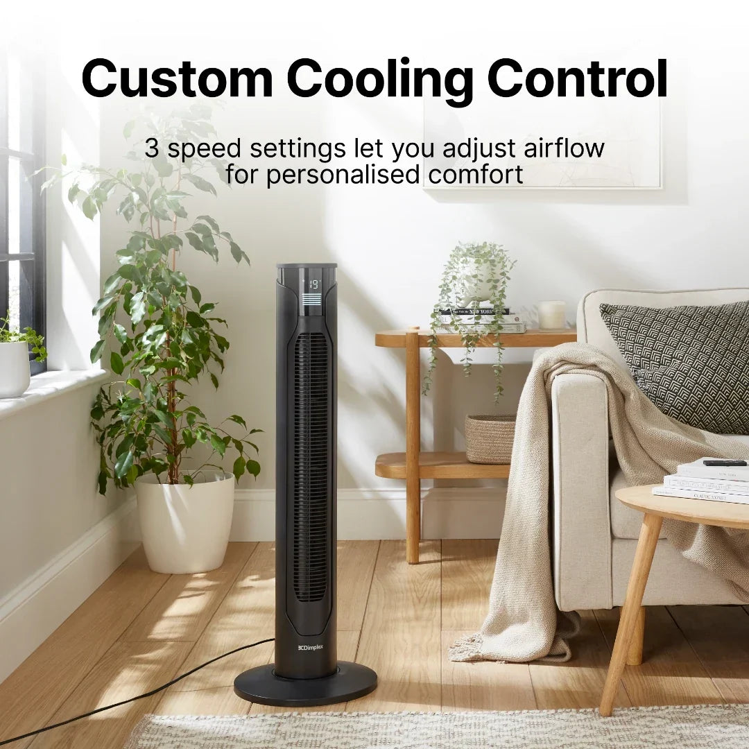 Dimplex EasyBreeze Fan Tower Anthracite product image