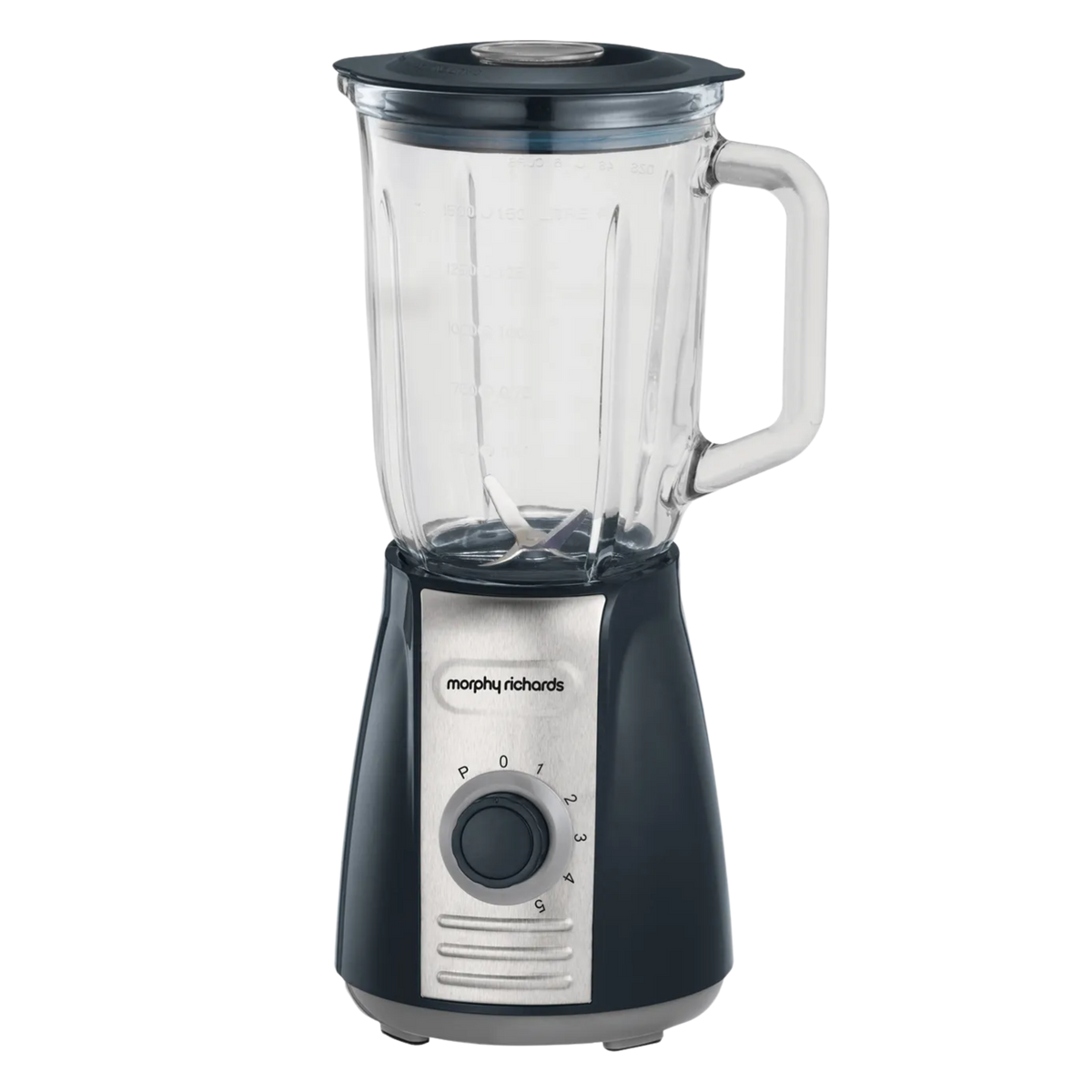 Morphy Richards Total Control Blender 600W 1.5L Black & Silver product image