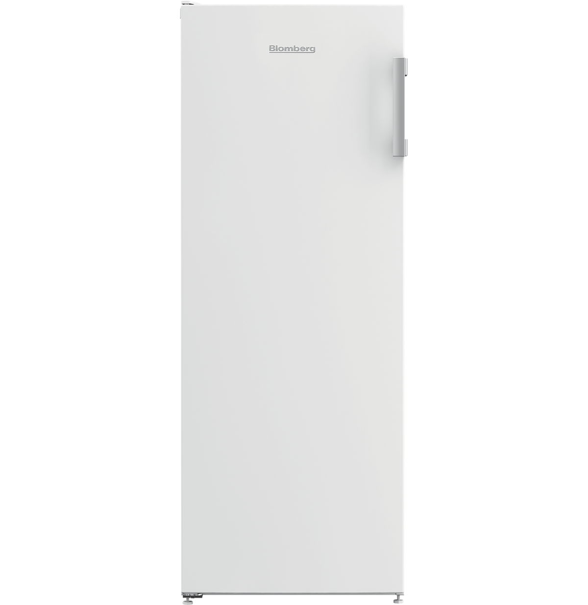 Blomberg 54cm Tall Frost Free Freezer 177L with Food Protector - White - front view