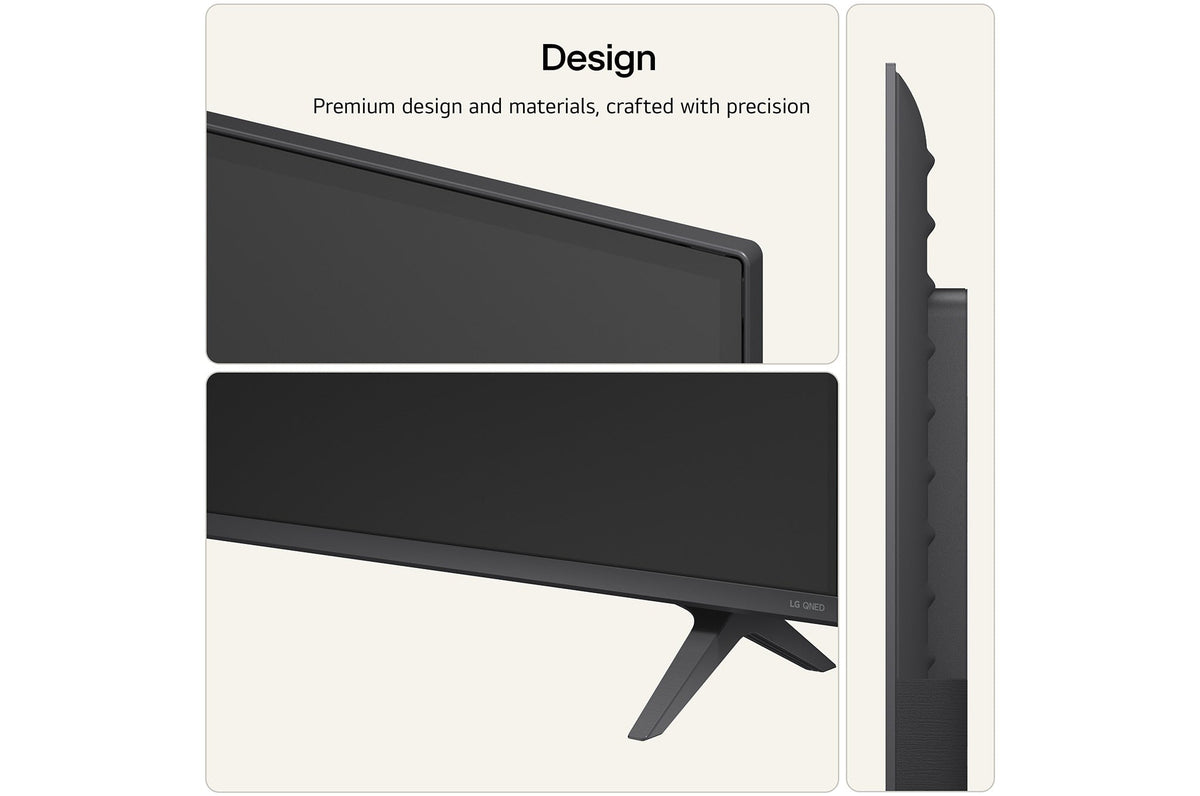LG 50" QNED72 QNED AI Mini LED 4K Smart TV (2026) - design details