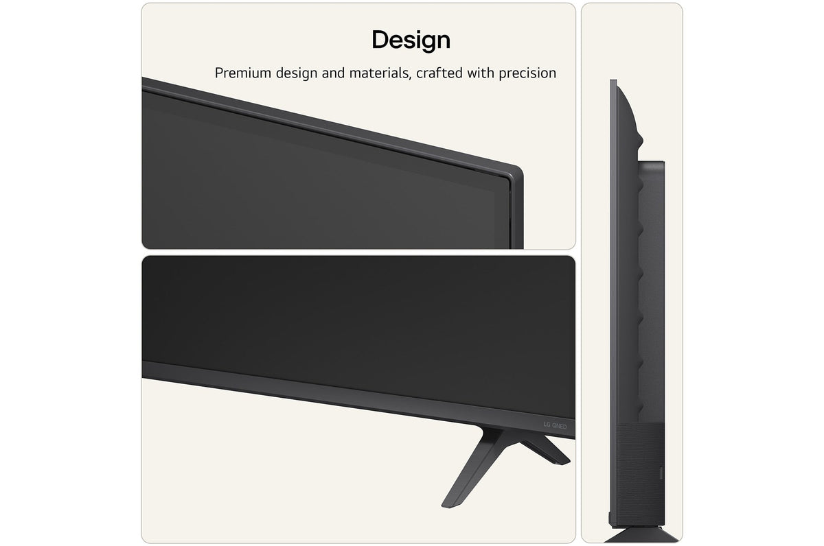 LG 43" QNED72 QNED AI Mini LED 4K Smart TV (2026) - design details