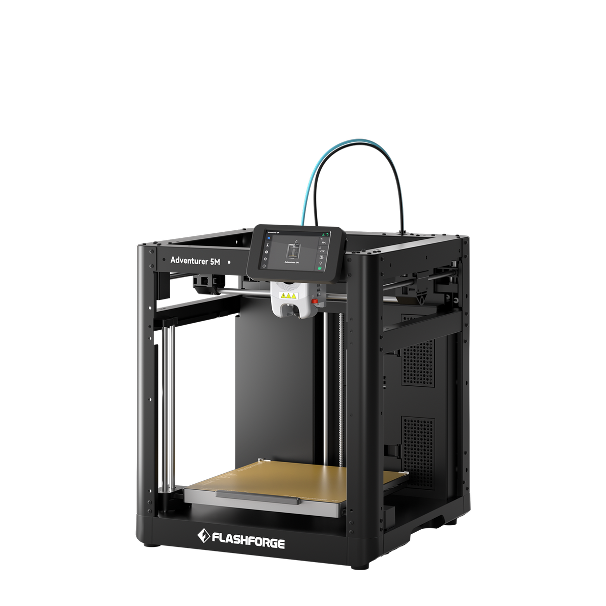 Flashforge Adventurer 5M CoreXY 3D Printer - angled view
