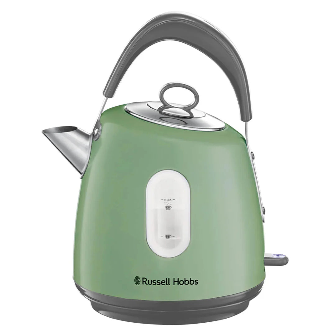 Russell Hobbs Stylevia Kettle 1.5 Litre Sage Green 28134 Russell Hobbs King and Moffatt Ireland
