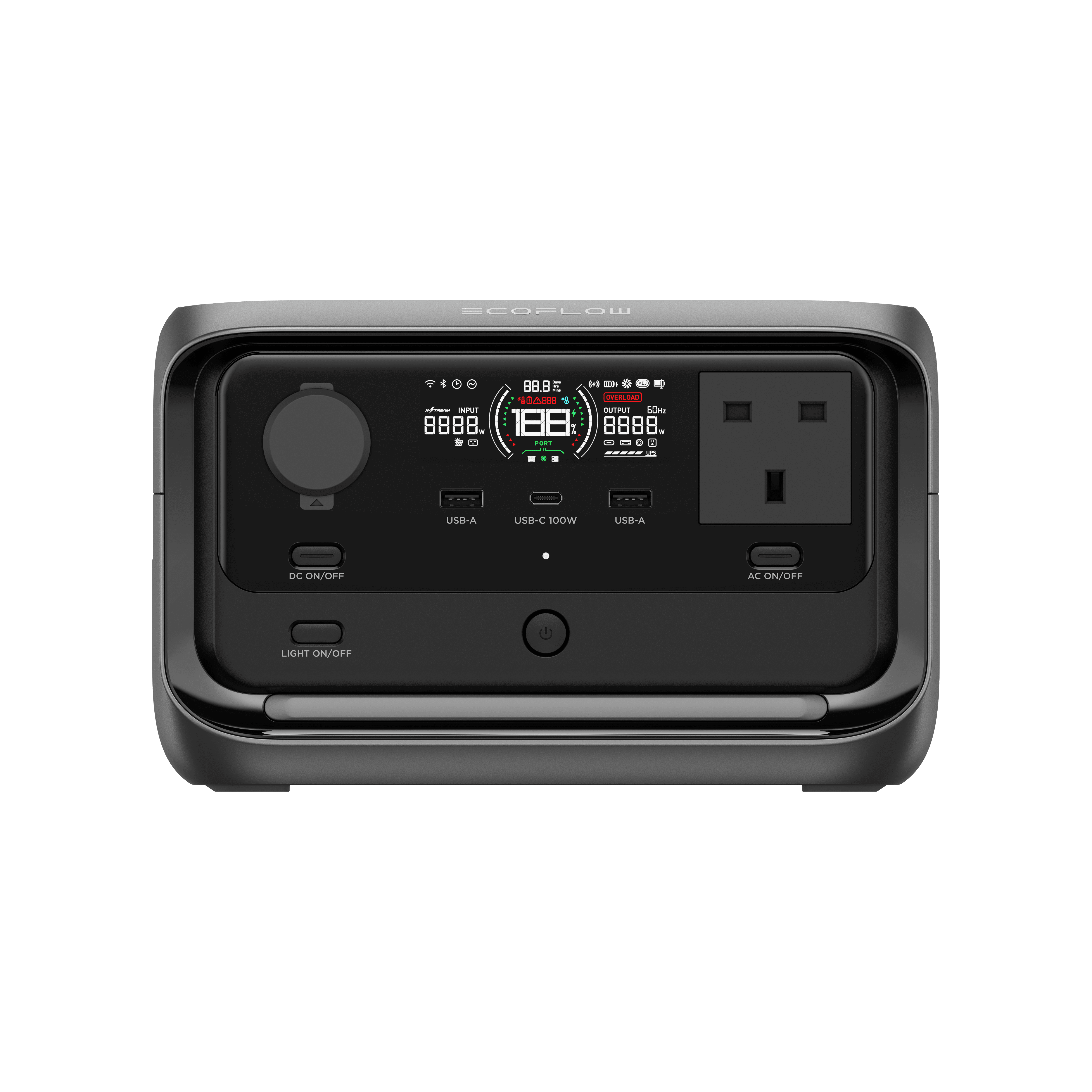 Ecoflow River 3 Plus Power Station 286wh Portable Power Station | EFRIVER3Plus-UK-CBOX
