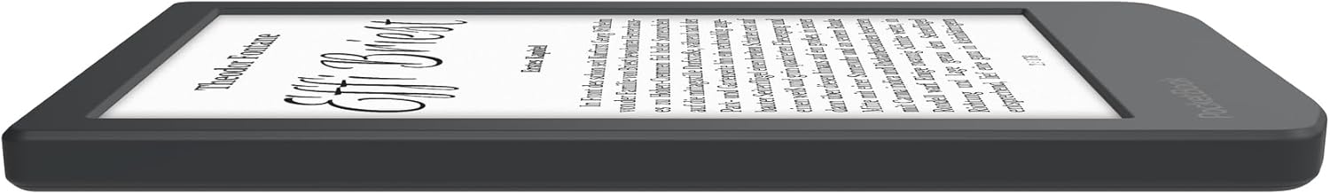 PocketBook Verse Lite - 6" E Ink Carta E-Reader - Midnight Grey | 253-PB619-T-WW