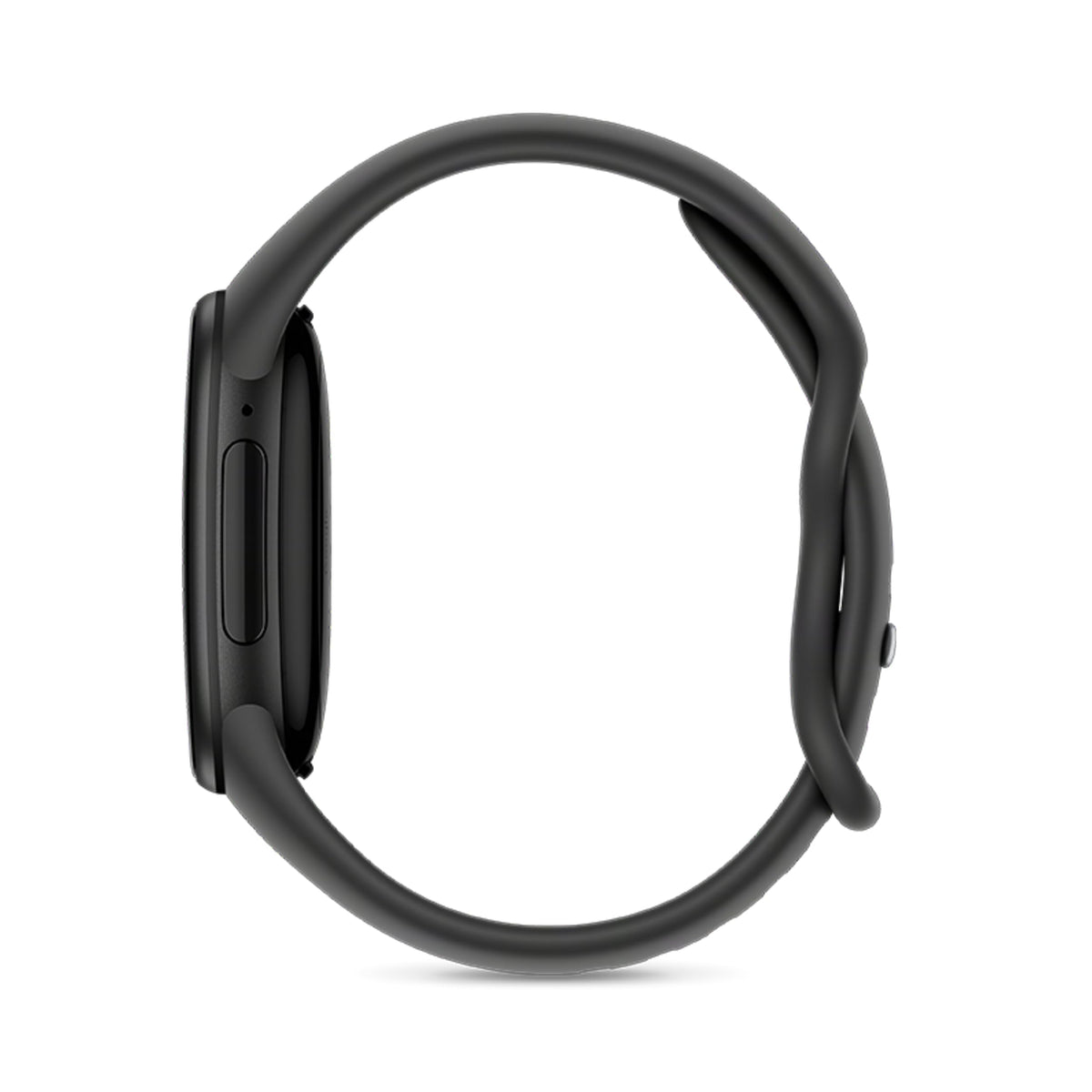 Google Fitbit Edge Smartwatch - Obsidian Black - side view