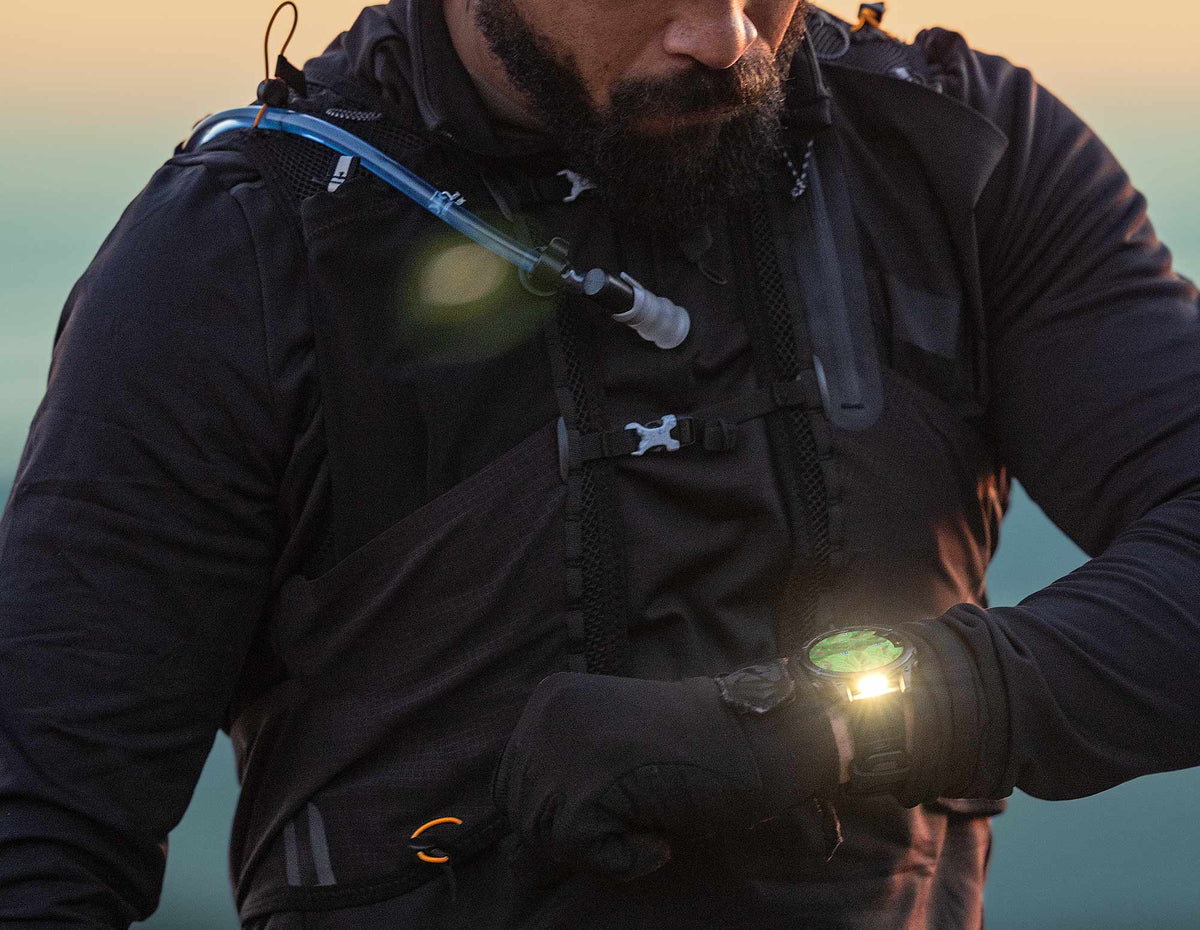 Garmin fenix 8 43mm AMOLED GPS Smartwatch - lifestyle