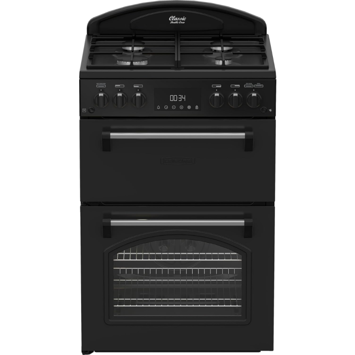Leisure Classic 60cm, Gas Cooker, Black | CLB60GCK