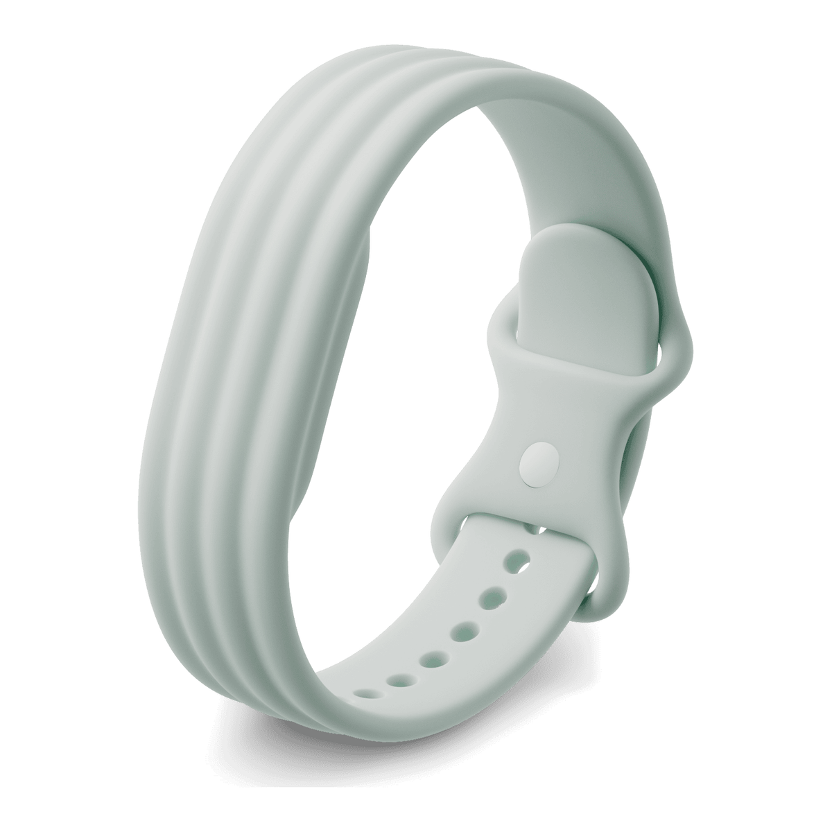 Google Fitbit Air Active Band, Large - Fog - angled view