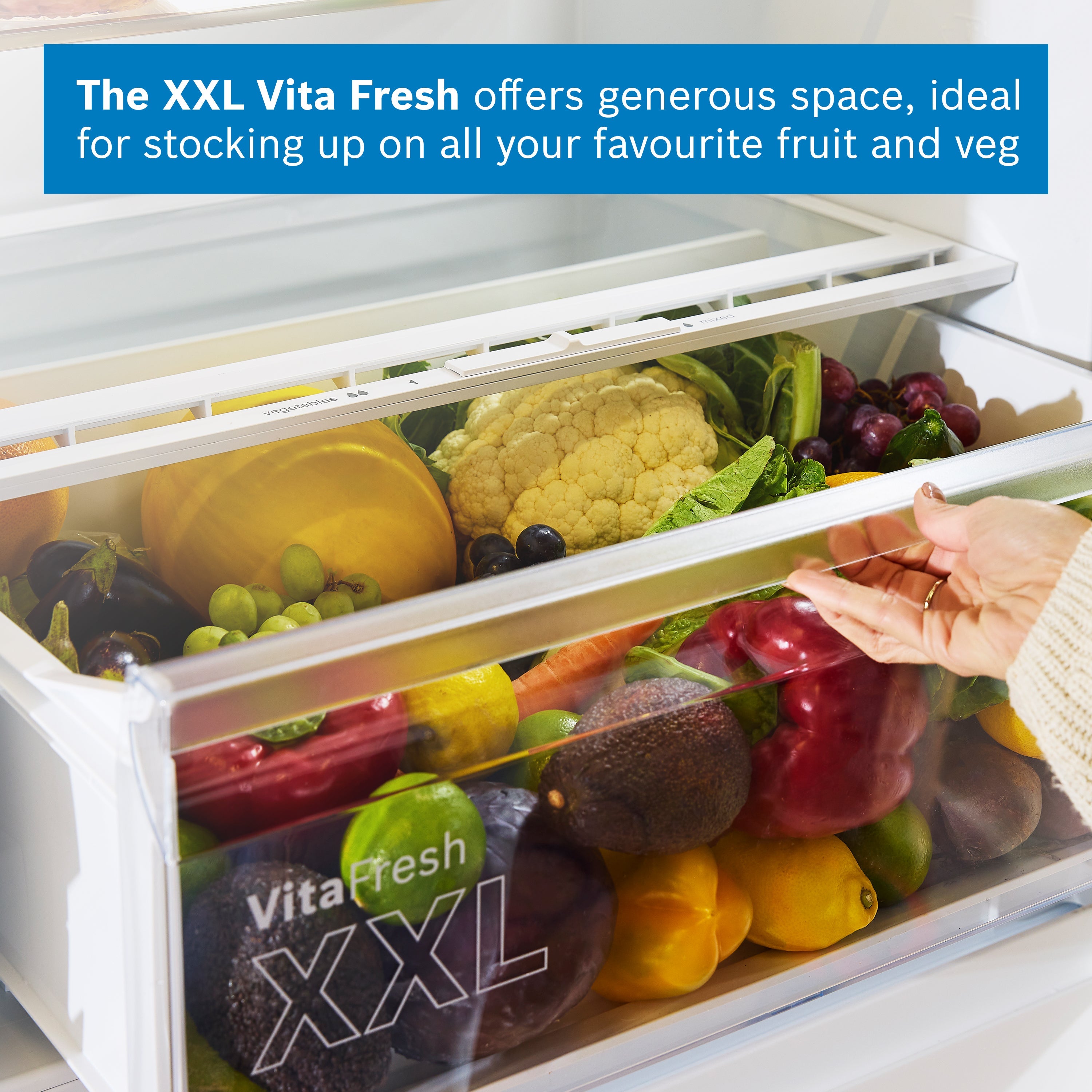 Bosch Series 2 383L Built-In Frost Free Fridge Freezer | KBN96NSE1G