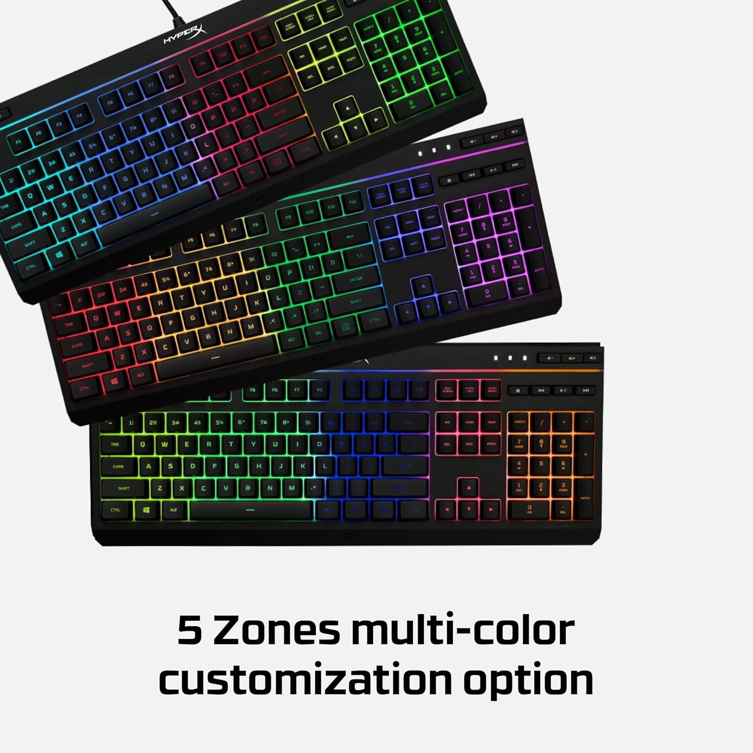 HyperX Alloy Core RGB Membrane Gaming Keyboard | HX-KB5ME2-UK