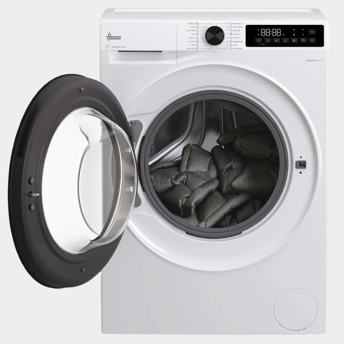 Hoover Pro Wash Series 3 9kg 1400rpm Washing Machine - White - door open