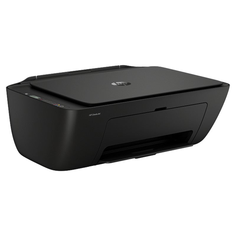HP DeskJet 2910 All-in-One Wireless Printer - Cement Noir - angled view
