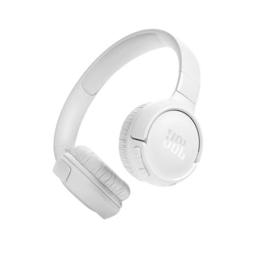 JBL Tune 520BT On-Ear Wireless Bluetooth Headphone - White | JBLT520BTWHTEU