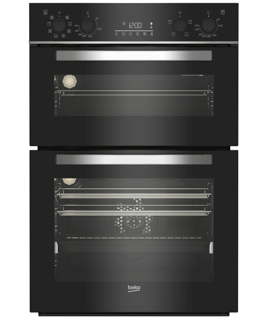 Beko 60cm Built-in High Specification RecycledNet‚Ñ¢ Double Oven | BBDM243BOC