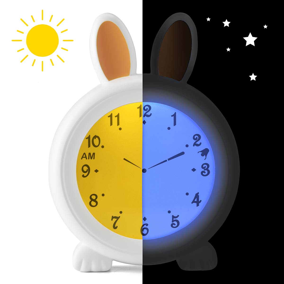 Alecto BC100BUNNY White sleep trainer product image 5